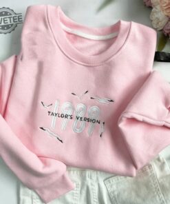 1989 Ts Version Embroidered Sweatshirt Hoodie Taylor Swift T Shirt Taylor Swift Concert Outfit Ideas 1989 Best Songs Taylor Swift Unique