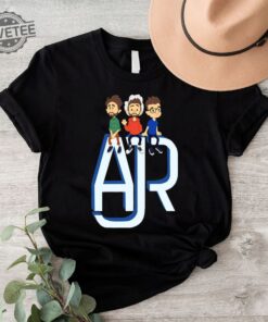 Ajr Band Shirt The Click Album Shirt Ajr Members Chibi Shirt Gift For Pop Music Lovers Unisex Concert Tshirt Ajr Band Members