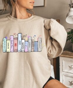 Albums As Books Sweatshirt Tortured Poets Department Shirt Ttpd Sweatshirt Albums Books Shirt Taylor Merch 1989 Merch Unique