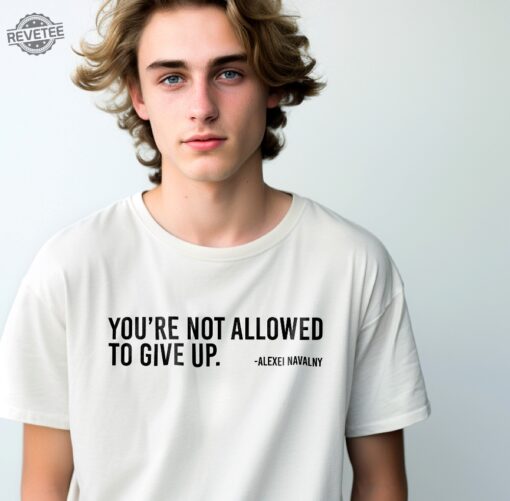 Alexei Navalny Shirt Rip Alexei
