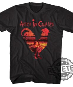 Alice In Chains Tshirt Rooster Dirt Album Music Band Graphic Tees Hoodie Sweatshirt Gift For Fan Mens Womens Hoodies Sweater Shirts Unique