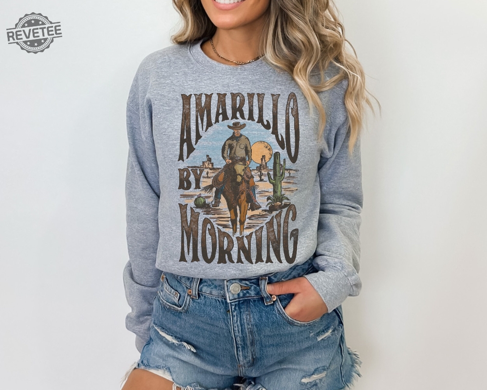 Amarillo By Morning Sweatshirt Amarillo Sweater Country Sweater Texas Sweater Country Music Sweater Western Sweater Country Music Sweater Unique Amarillo By Morning Sweatshirt Amarillo Sweater Country Sweater Texas Sweater Country Music Sweater Western Sweater Country Music Sweater Unique