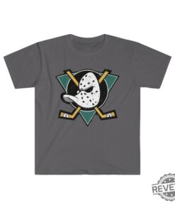 Anaheim Mighty Ducks Distressed Unisex Softstyle T Shirt Mighty Ducks Shirt Anaheim Ducks Shirt