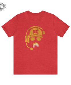 Andy Reid Icicle Mustache Shirt Unisex Kansas City Chiefs Shirt Travis Kelce Message To Taylor Swift Go Taylors Boyfriend Shirt Unique