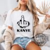 Anti Kanye West Middle Finger T Shirt Hoodie Sweatshirt