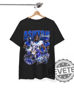 Ashton Jeanty V1 Deion Sanders Heisman Travis Hunter Cam Ward Dillion Gabriel Shadeur Sanders Vintage College Football Shirt