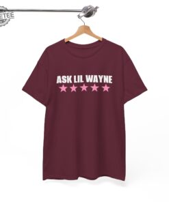 Ask Lil Wayne T Shirt Nicki Shirt World Tour Vintage Tee Shirt Personalized Gift For Women Nicki Minaj Merch
