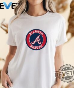 Atlanta Braves Circle Logo T Shirt Hoodie Crewneck Hoodies Unique