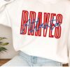 Atlanta Braves Sweatshirt Atlanta Braves Tshirt Braves Fan Braves Apparel Atlanta Sports Unique