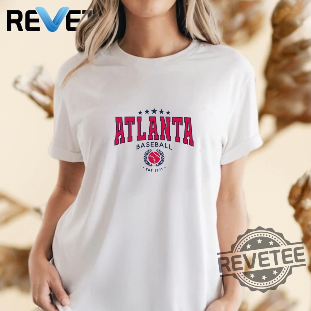 Atlanta Braves Varsity Style Hoodie T Shirt Sweater Crewneck Gift For Fan Atlanta Braves Varsity Style Hoodie T Shirt Sweater Crewneck Gift For Fan