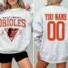 Baltimore Baseball Baltimore Fan Shirt Orioles Sweatshirt Baltimore Sweater Vintage Baltimore Baseball Tshirt Baseball Fan Shirt