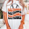 Baltimore Baseball Shirt Baltimore Baseball Sweatshirt Vintage Baltimore Baseball Shirt Baltimore Baseball Fan Gift Baltimore Sweater