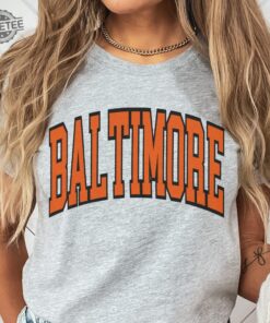 Baltimore Baseball Tshirt Orioles Shirt Baltimore Baseball T Shirt Retro Vintage Orioles Tee Baltimore Hometown Pride Orioles Gift Maryland Unique