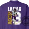 Baltimore Ravens Football Lamar Jackson Tshirt Hoodie Sweatshirt Jersey Tee Gift For Fan Mens Womens Unique