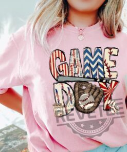 Baseball Game Day Shirt T-Mom Shirt Baseball Shirt For Women Sports Mom Shirt