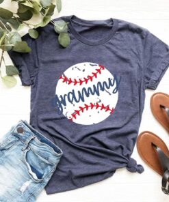 Baseball Grammy Shirt Baseball Grandma Baseball Nana Gift Nana Baseball Shirts Baseball Family Shirts Gift For Nana Grammy Tshirt Unique