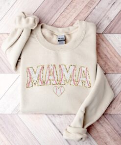 Baseball Mama Sweatshirt Baseball Mom Sweater Baseball Mama Shirt Mama Baseball Top Baseball Mom Shirt Baseball Mama Sweater Unique
