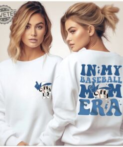 Baseball Mom Era Sweatshirt And Shirt Baseball Jersey Mom Era Shirt Game Day Woman Baseball Shirt Baseball Mama Sweatshirt Unique