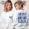 Baseball Mom Era Sweatshirt And Shirt Baseball Jersey Mom Era Shirt Game Day Woman Baseball Shirt In My Baseball Mom Era Unique