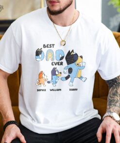 Best Dad Ever Shirt Unique Bluey And Bingo Shirt Bluey Family Shirt Bluey Mom Shirt Bluey Dad Shirt Bluey Tshirt Bluey Mom Era Shirt