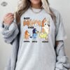 Best Mum Ever Shirt Unique Bluey And Bingo Shirt Bluey Family Shirt Bluey Mom Shirt Bluey Dad Shirt Bluey Tshirt