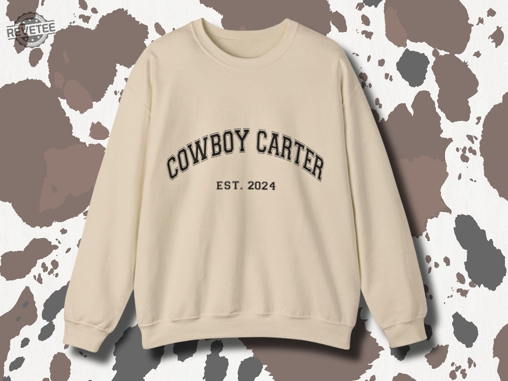Beyonce Cowboy Carter College Sweatshirt Renaissance Act Ii Minimalist Crewneck Gift For Mom Unique Beyonce Cowboy Carter College Sweatshirt Renaissance Act Ii Minimalist Crewneck Gift For Mom Unique