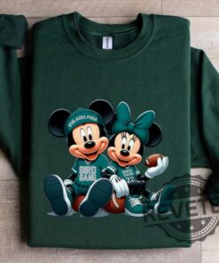 Bird Gang Mickey Minnie Philadelphia Eagles Sweatshirt T Shirt Hoodie Gifts For Fan Men Women Philly Disney Fans Tee Shirts Gift Birthday Unique