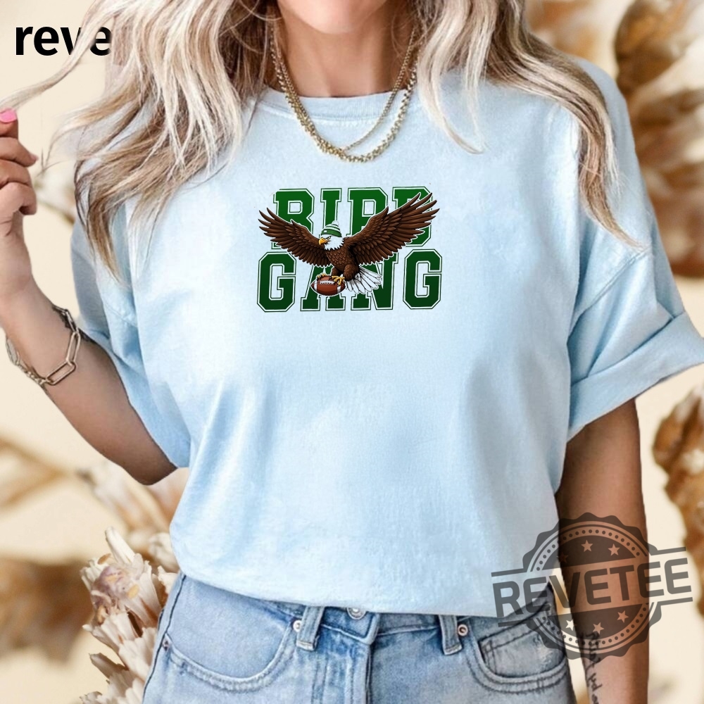 Bird Gang T Shirt Distressed Philly Football Apparel Philadelphia Eagles Gear Bird Gang T Shirt Distressed Philly Football Apparel Philadelphia Eagles Gear