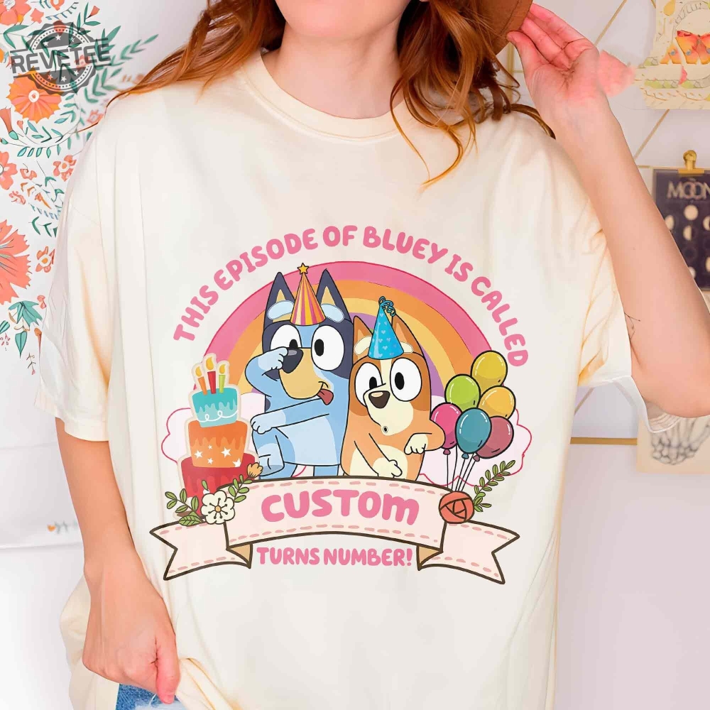 Birthday Girl Shirt Personalized Bluye Dog Birthday Tee Personalized Great Mama Sweatshirt Custom Blue Dog Hoodie Best Birthday Gift Unique Birthday Girl Shirt Personalized Bluye Dog Birthday Tee Personalized Great Mama Sweatshirt Custom Blue Dog Hoodie Best Birthday Gift Unique