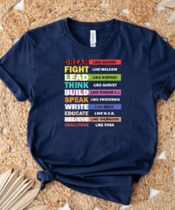 Black History Month Shirt Dream Like Martin Shirt Juneteenth Shirt Black Lives Matter Shirt Black Pride Shirt Human Rights Equality Tee Unique