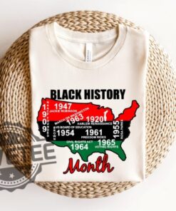 Black Leaders Black History Month T Shirt Hoodie Sweatshirt Tee Gift For Men Women African American Crewneck Pullover Unique