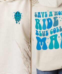 Blue Collar Wife Sweatshirt Funny Blue Collar Shirt Blue Collar Wives Club Shirt Collar Wife Tee Blue Collar Hoodie Girlfriend Shirt Unique