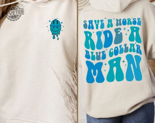 Blue Collar Wife Sweatshirt Funny Blue Collar Shirt Blue Collar Wives Club Shirt Collar Wife Tee Blue Collar Hoodie Girlfriend Shirt Unique