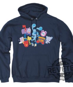 Blues Clues Characters Shirts Hoodie Sweatshirt Unique Gifts For Fan Men Women Daughter Son Tee Shirt Shirts