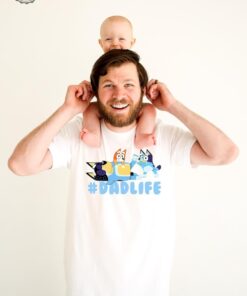 Bluey Dad Life Shirt Dad Life Tshirt Bluey Bandit Shirt Fathers Day Gift Ideas Fathers Day Gift Ideas Unique