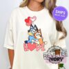 Bluey Disney Valentine Shirts Hoodie Sweatshirt Tee Gift For Him Her Crewneck Pullover Hoodies Near Me Unique
