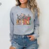 Book Lover Sweatshirt Flower Books Hoodie Gift For Book Lover Reading Shirt Book With Flowers Floral Books Gift For Bookworms Unique