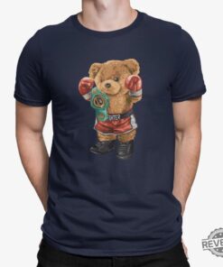 Boxing Bear Shirt Animal Shirt World Champ Trendy Kickboxing Bear Tee Canelo Teddy Bear Shirt Canelo Shirt Bear