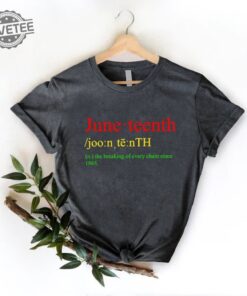 Breaking Every Chain Shirt Juneteenth Shirt For Black People Since 1865 Shirt Juneteenth Festival Gift Freeish Tee Black History Shirt Unique