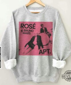 Bruno Mars And Rose New Song Apt Inspired Unisex Shirt Hoodie Sweatshirt Blackpink Rose Bruno Mars Apt Shirt Gift For Fan