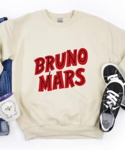 Bruno Mars Tour Shirt Music Concert Memorabilia Pop Music Lover Tee Gift For Bruno Mars Fan Pop Music Fan Unique