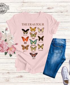 Butterfly The Eras Tour Shirt Ts New Album My First Concert Ts Music History Tee Custom Eras Tour Shirt