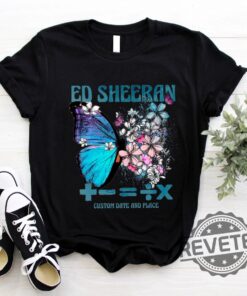 Butterfly Tshirt Butterfly Equals Tour shirts The Mathematics World Tour Shirt