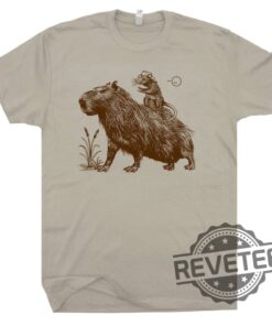 Capybara Shirt Rodent Funny Shirt Gift for Women Men Daughter Son