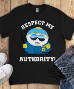 Cartman Respect My Authority Funny South Park Gift Tshirt Sweatshirt Hoodie The Simpsons Shirts Homer Simpson Tee Gift For Fan Unique