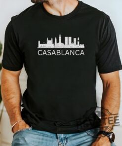 Casablanca Morocco Shirt Casablanca Skyline T Shirt Casablanca Morocco Trip