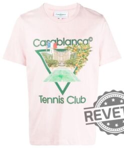 Casablanca Tennis Club Tshirt Hoodie Sweatshirt Tee Gift For Her Him Unisex Birthday Valentines Day Unique