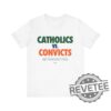 Catholics Vs Convicts Shirt Notre Dame Vs Miami 1988 Vintage Football Tshirt Hoodie Sweatshirt Tee Gift For Fan Men Women Unique