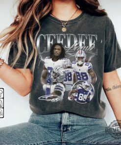 Ceedee Lamb Dallas Football Shirt Cowboys Shirt Christmas Gift Unisex Football 90S Vintage Fan Gift