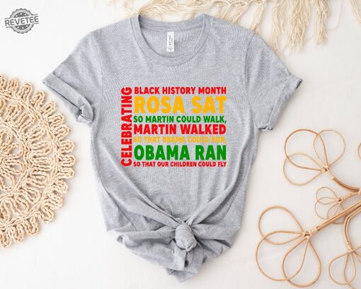Celebrating Black History Month Shirt Black Lives Matter T Shirt Juneteenth Shirt Human Rights Shirt Mlk Day Tee African American Unique